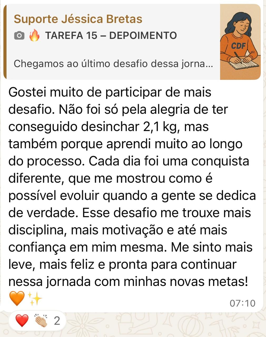 Depoimento em foto 8